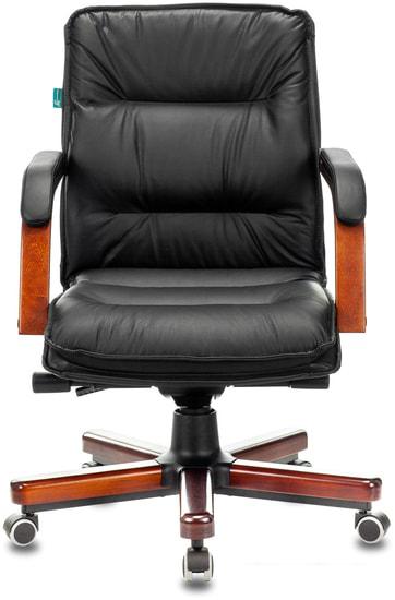 Офисное кресло Бюрократ T-9927WALNUT-LOW (черный)