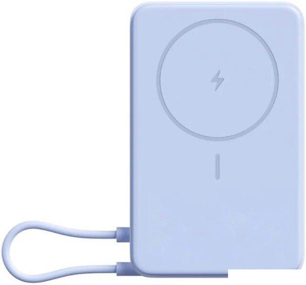 Внешний аккумулятор Xiaomi Magnetic Power Bank with Built-in Stand WPB1007Z 10000mAh (голубой, международная версия)