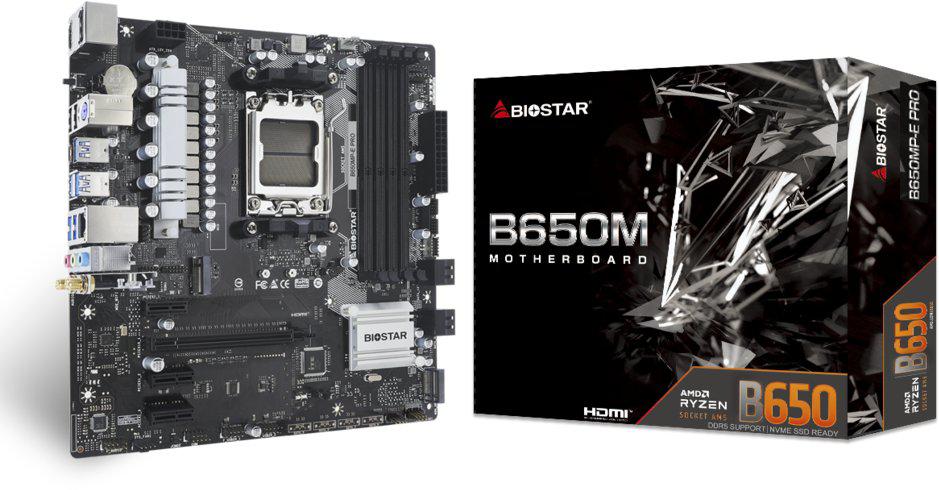 Материнская плата BIOSTAR B650MP-E Pro Ver. 6.0