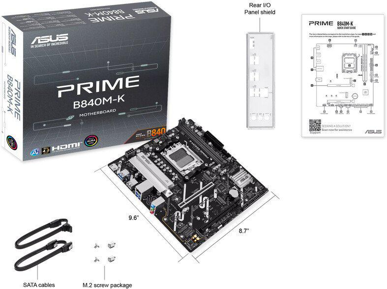 Материнская плата ASUS Prime B840M-K