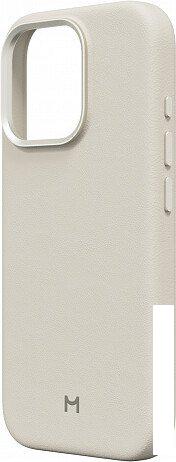 Чехол для телефона Magssory Eco Leather Case Ivory для iPhone 16 Pro CLT028i