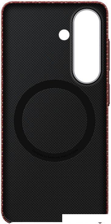 Чехол для телефона Samsung Carbon Magnet Case для Samsung Galaxy S26 (красный)