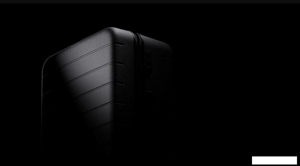 Чемодан Xiaomi Luggage Classic Pro 20" BHR8602GL (черный)
