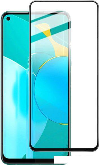 Защитное стекло KST Full glue для Huawei Honor 30S (черное)