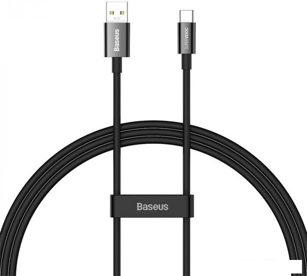 Кабель Baseus Superior Series Fast Charging Data USB Type-A - USB Type-C (1 м, черный)
