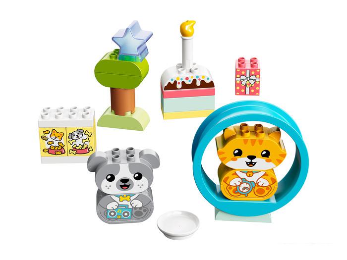 Конструктор LEGO Duplo 10977 Мой первый щенок и котёнок и их звуки