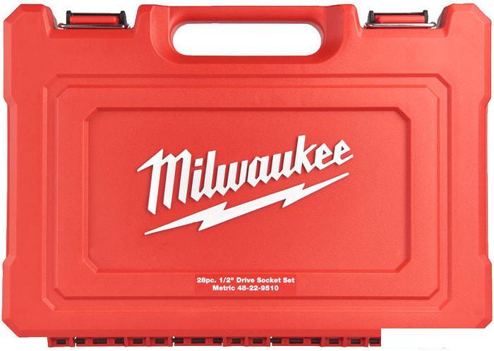 Набор трещотка с головками Milwaukee 4932471864 (28 предметов)