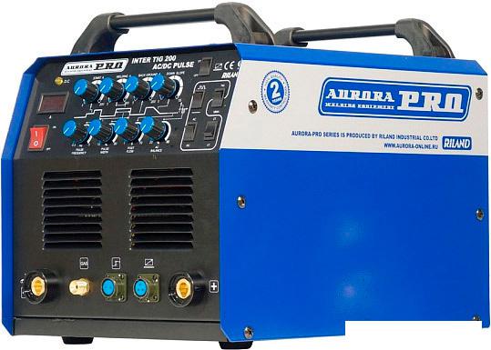 Сварочный инвертор AuroraPRO Inter TIG 200 AC/DC Pulse