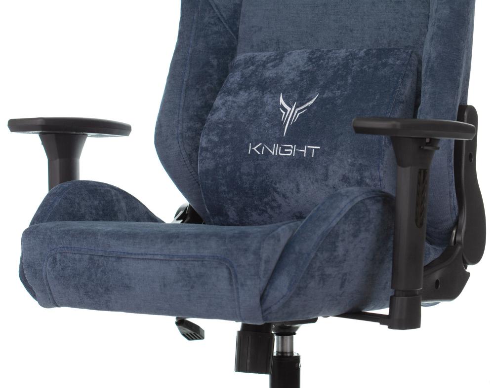 Игровое (геймерское) кресло Knight N1 Fabric Light-27 (синий)