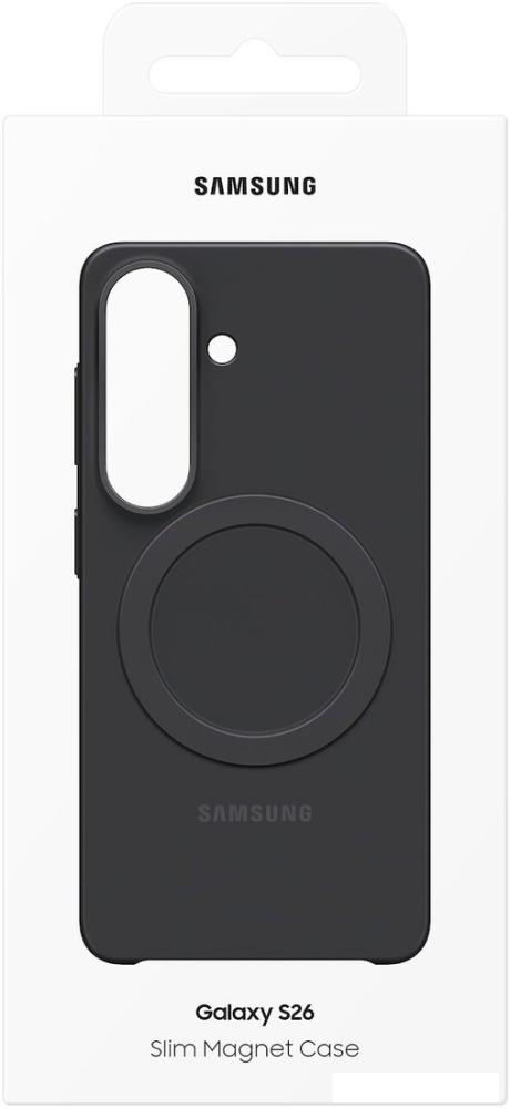 Чехол для телефона Samsung Slim Magnet Case для Samsung Galaxy S26 (черный)