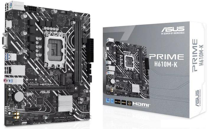 Материнская плата ASUS Prime H610M-K