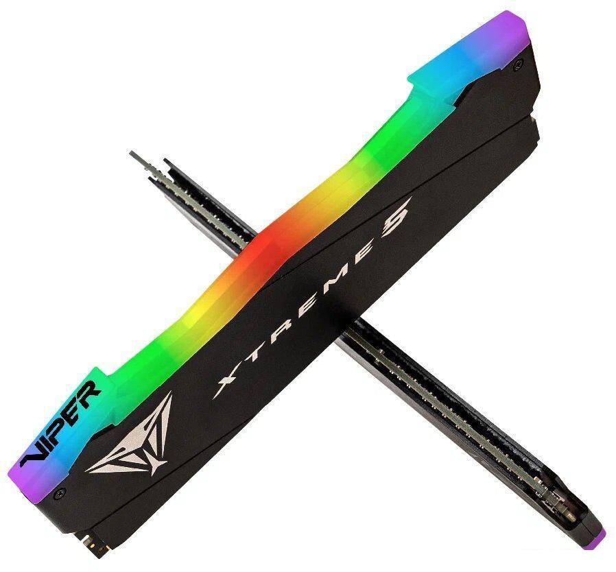 Оперативная память Patriot Viper Xtreme 5 RGB 2x24ГБ DDR5 8000МГц PVXR548G80C38K