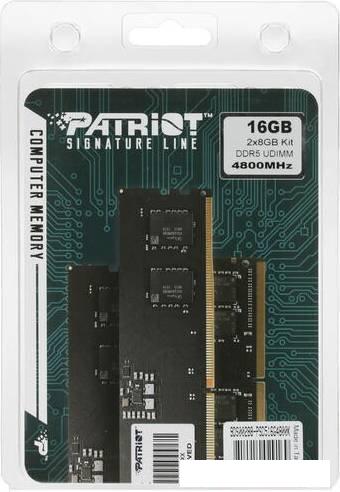 Оперативная память Patriot Signature Line 2x16ГБ DDR5 5600 МГц PSD532G5600K