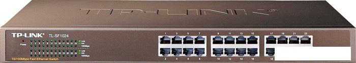 Неуправляемый коммутатор TP-Link TL-SF1024