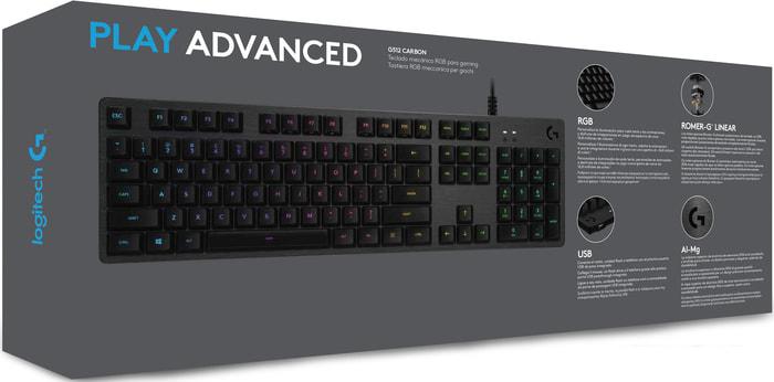 Клавиатура Logitech G512 Carbon GX Brown 920-009351