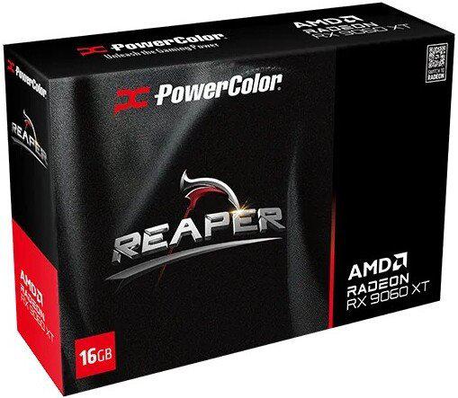 Видеокарта PowerColor Reaper AMD Radeon RX 9060 XT 16GB GDDR6 RX9060XT 16G-A