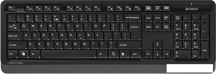 Офисный набор A4Tech Fstyler FG1010S (черный/серый)