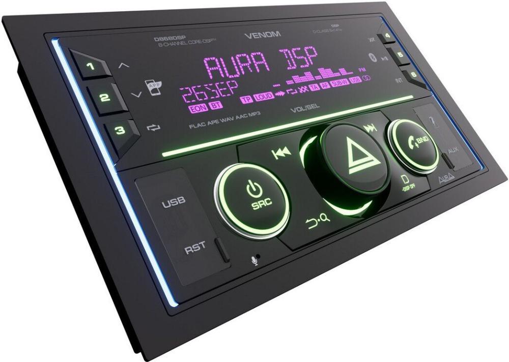 USB-магнитола Aura Venom-D868DSP