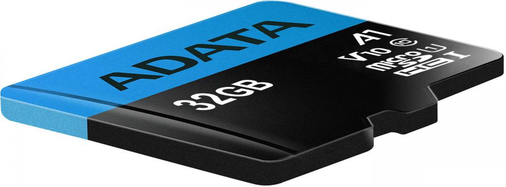Карта памяти ADATA Premier AUSDH32GUICL10A1-RA1 microSDHC 32GB (с адаптером)