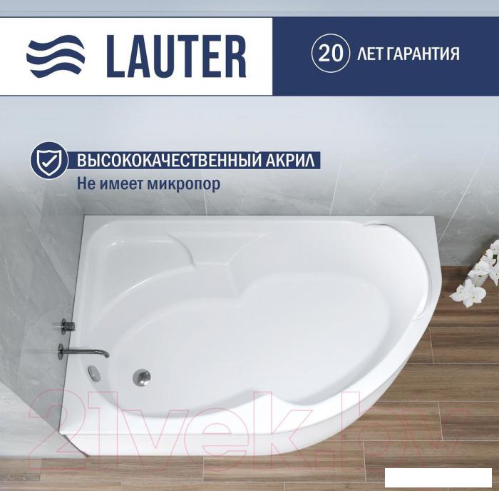 Ванна Lauter Geneva 170x105 2103170L (с ножками и лицевым экраном)