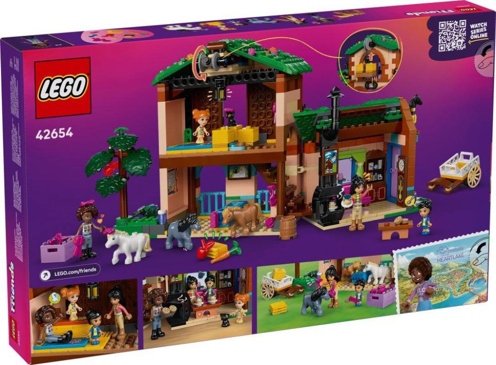 Конструктор LEGO Friends 42654 Ранчо и конюшня пони