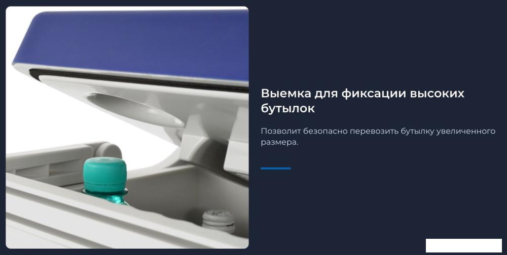 Термоэлектрический автохолодильник ZUGEL ZCR251D 25л (синий)