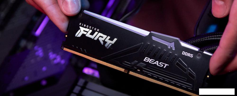Оперативная память Kingston FURY Beast RGB 2x16ГБ DDR5 6000 МГц KF560C36BBE2AK2-32