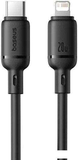 Кабель Baseus Silky Series Fast Charging Cable USB Type-C - Lightning (2 м, черный)