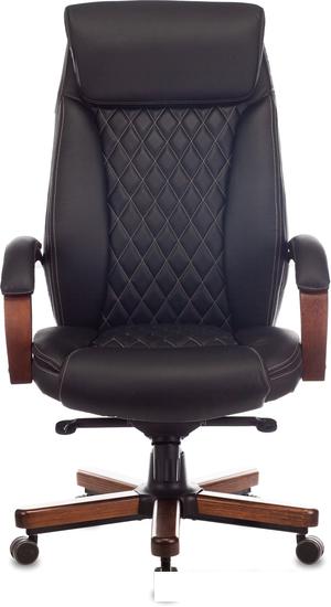 Офисное кресло Бюрократ T-9924WALNUT (черный)