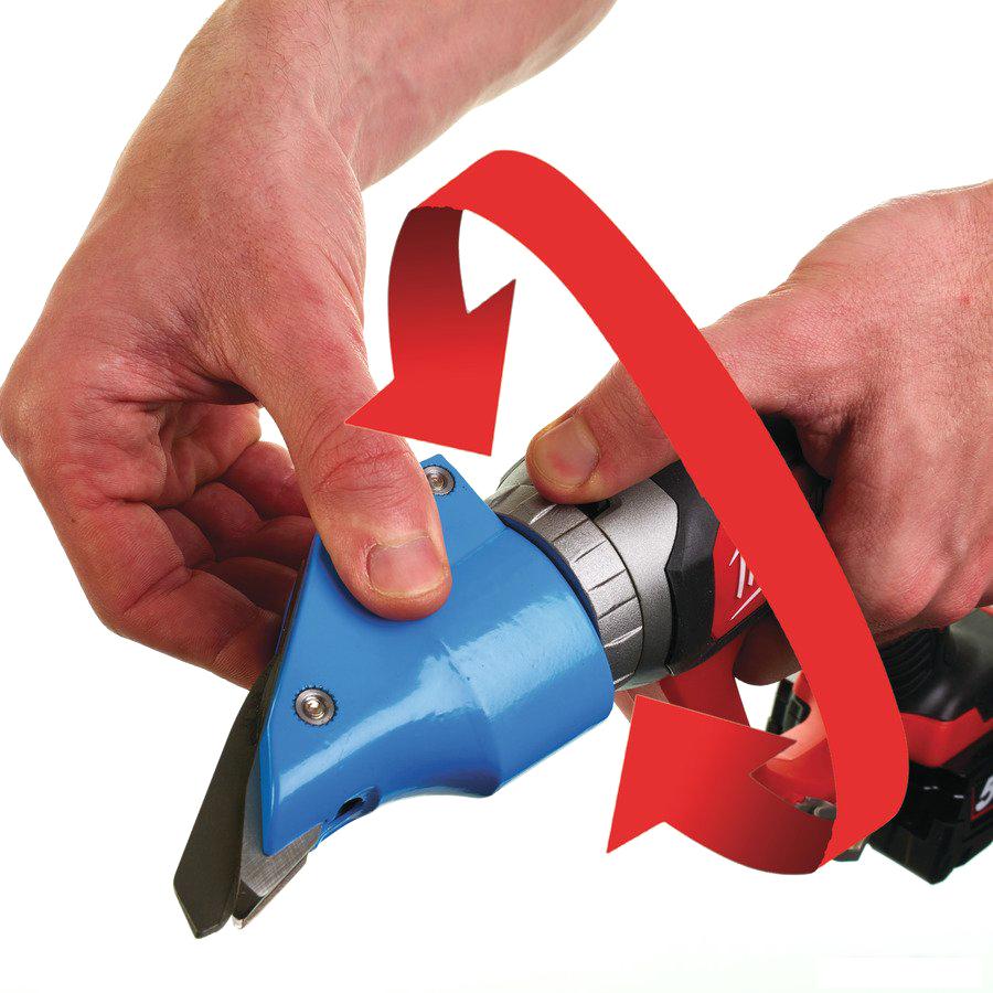 Шлицевые электрические ножницы Milwaukee M18 BMS20-0 4933447935 (без АКБ)