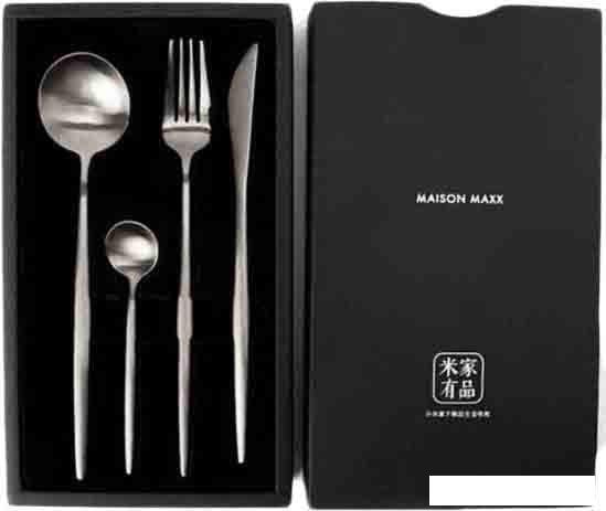 Набор столовых приборов Maison Maxx Stainless Steel Set (серебристый)