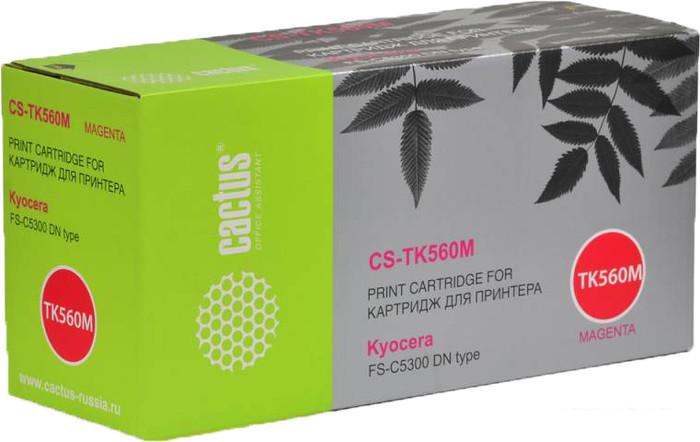Картридж CACTUS CS-TK560M (аналог Kyocera TK-560M)