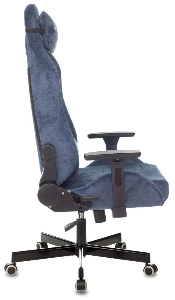 Игровое (геймерское) кресло Knight N1 Fabric Light-27 (синий)