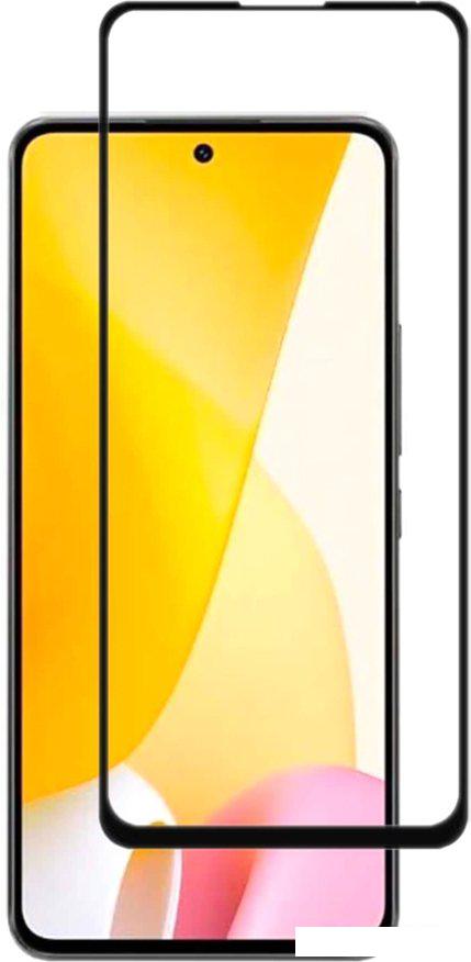 Защитное стекло KST FG для Xiaomi 12 Lite (черный)