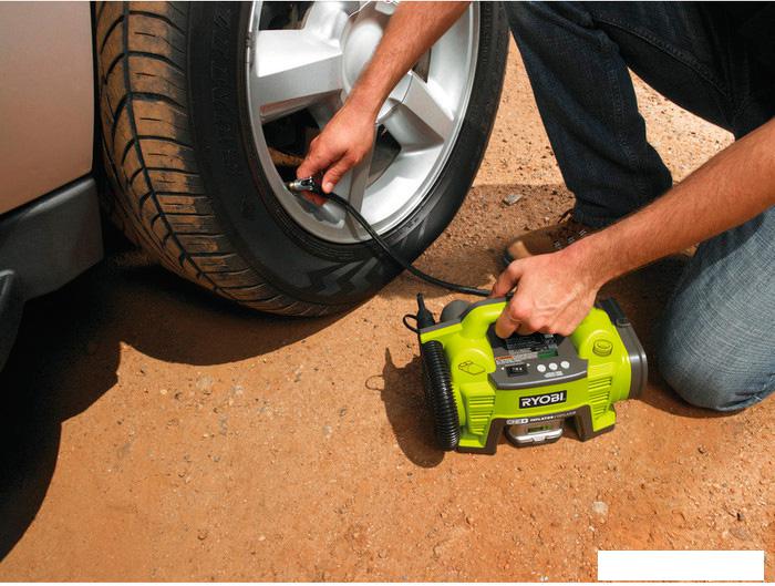 Автомобильный компрессор Ryobi R18I-0 5133001834 (без АКБ)