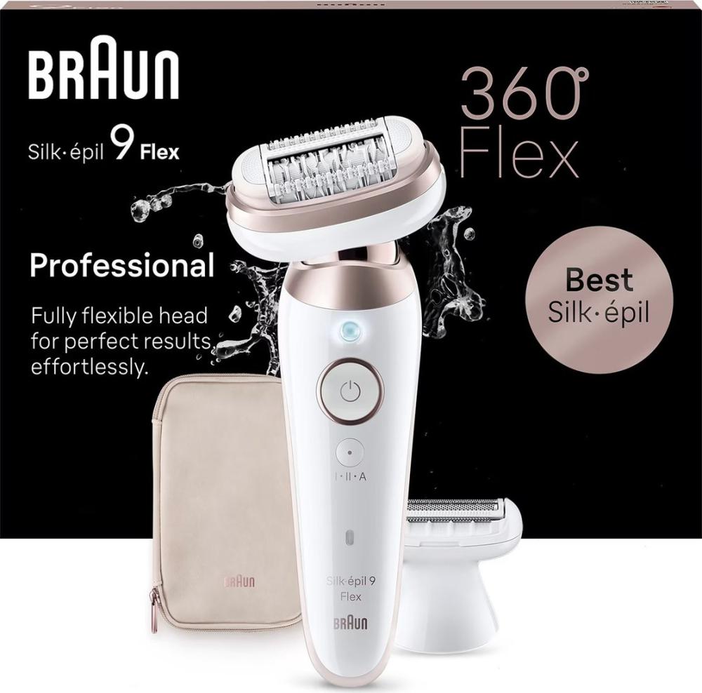 Эпилятор Braun Silk-epil 9 Flex 9-030 3D Wet &amp; Dry