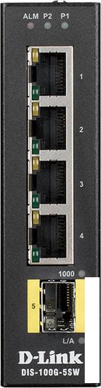 Неуправляемый коммутатор D-Link DIS-100G-5SW/A1A